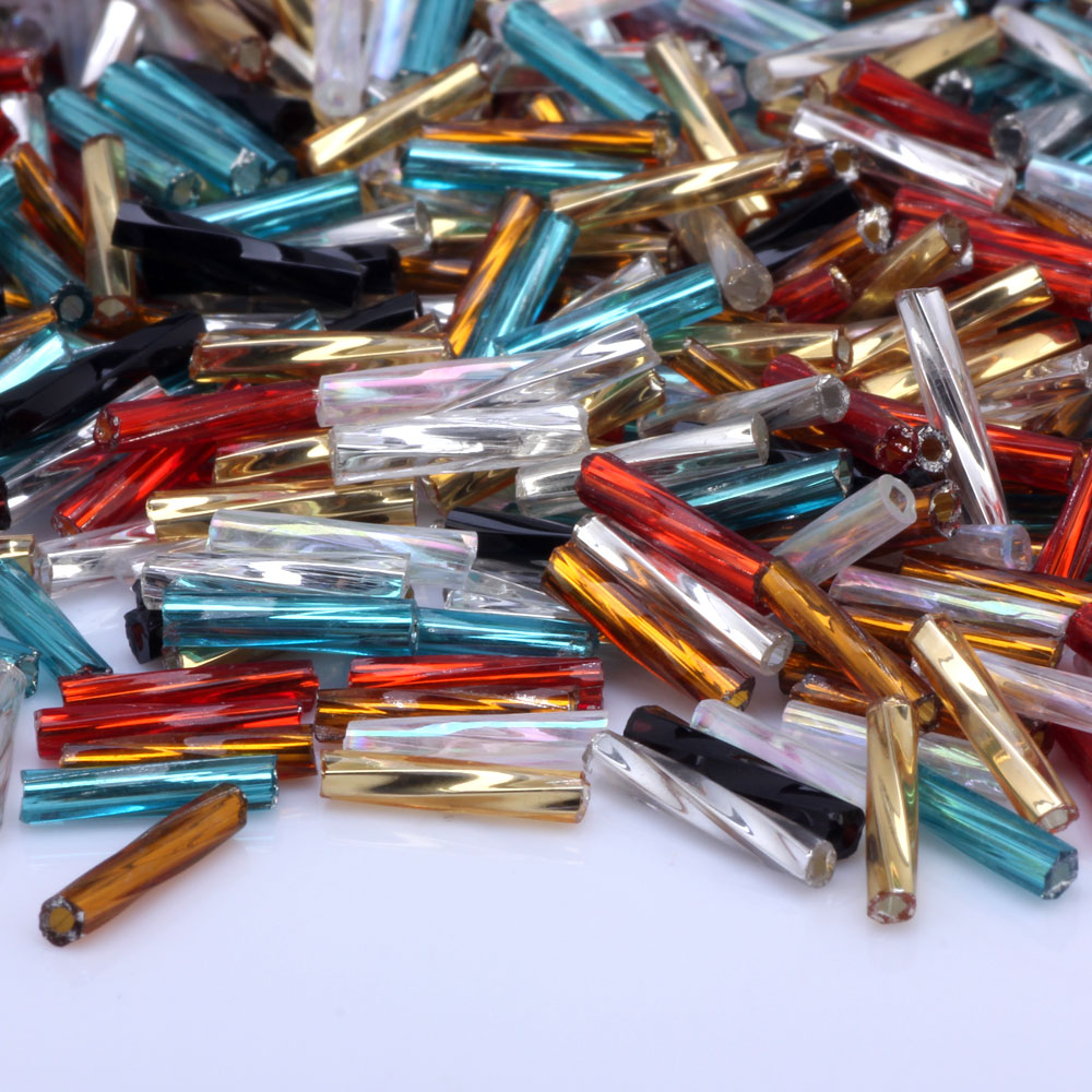 OlingArt Mixed Color Tube 2x9m - Glass Seed Beads 2Mm Jewelry Making 评论和价格