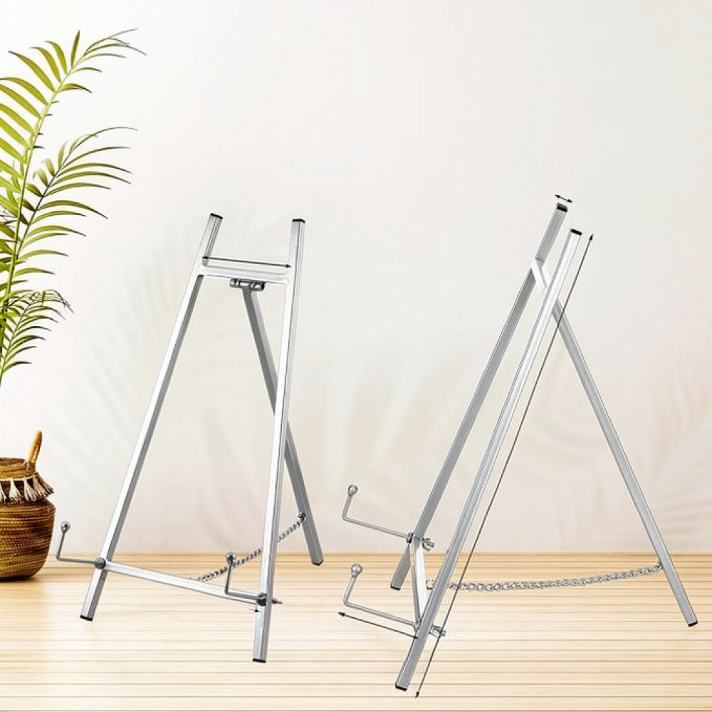 Portable Metal Art Easel Stand - Painting Supplies 评论和价格