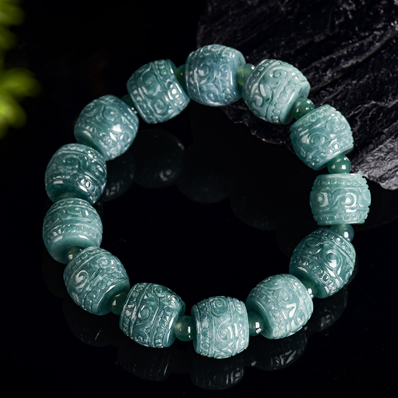 Natural Burmese Jadeite Carved - Beading 评论和价格