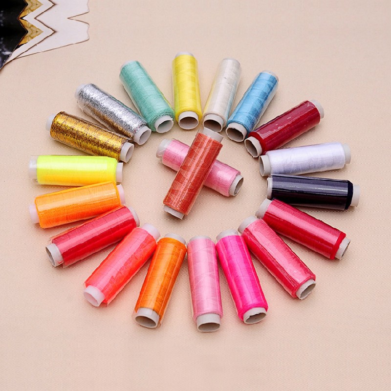 Sewing Kit Mini Manual Sewing  - Cotton Embroidery Thread Skeins 评论和价格