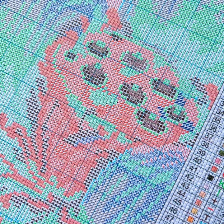 [ZZ8680-Blue Jay] | Beginner D - Cross Stitch Stamped Kits Beginners 评论和价格